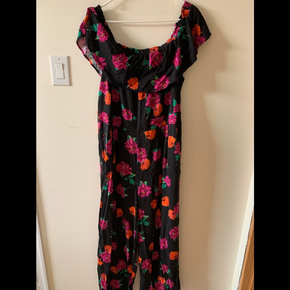 Torrid Size 2 Floral Pant Jumpsuit